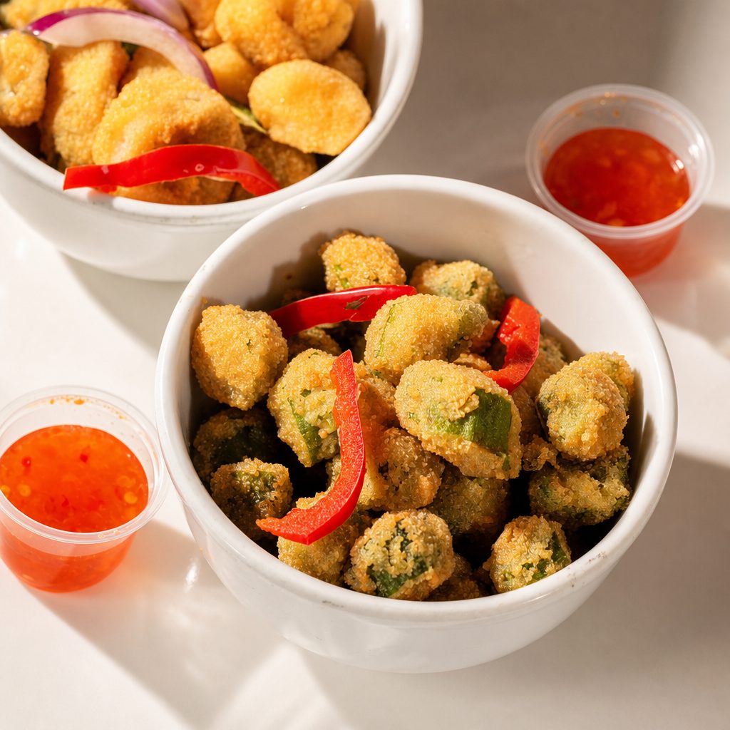 Fried Okra.