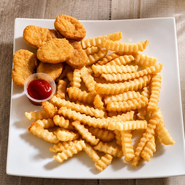 Chicken Nuggets & Fries.