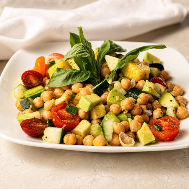 Chickpea Avocado Salad.