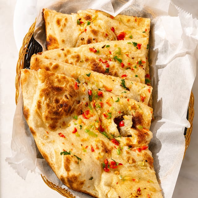 Chili Garlic Naan.