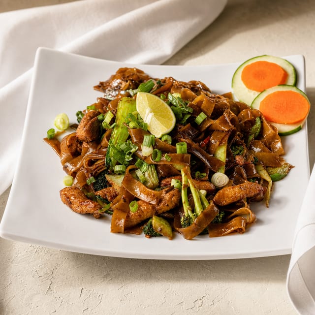 Mixed Drunken Noodles.