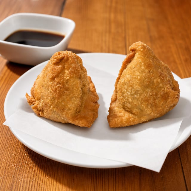 Samosa Veg/ Chicken (2pc).