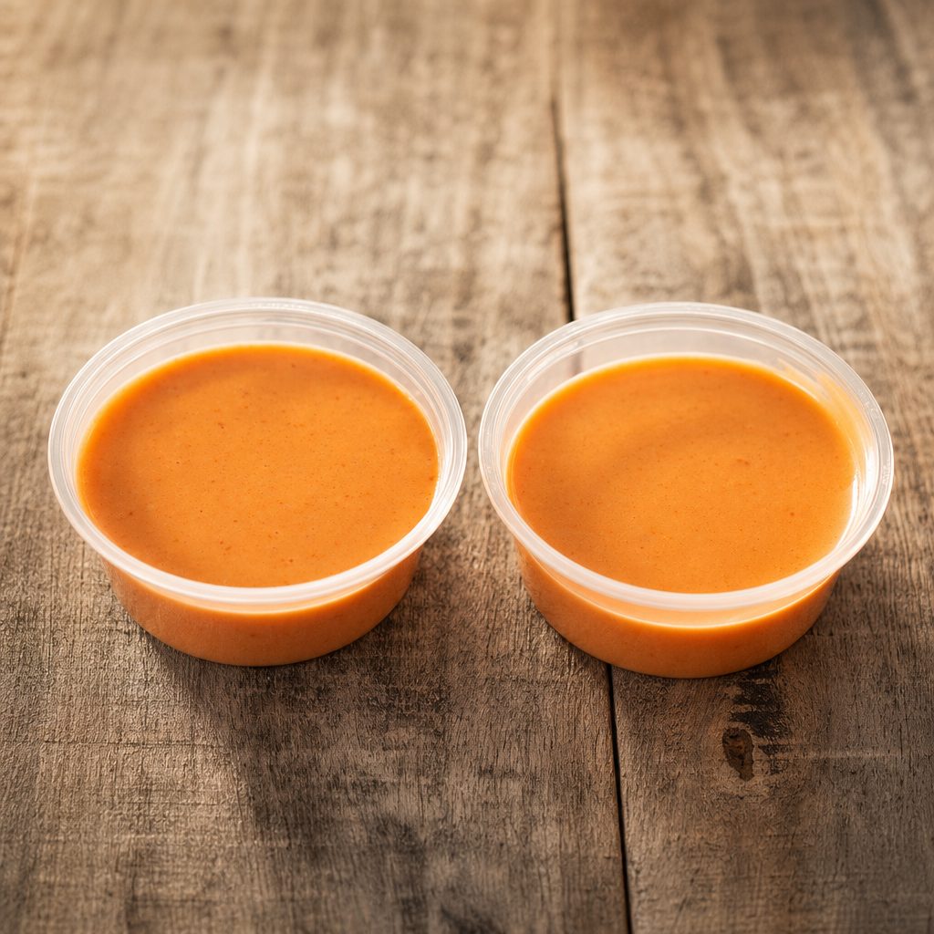 Extra Yum Yum Sauce.