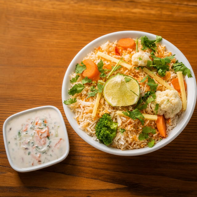 Veggie Biriyani.