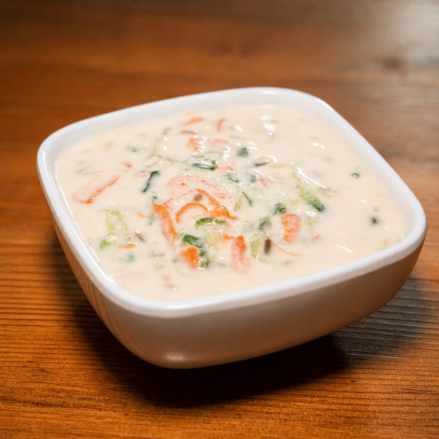 3.25 Oz Raitha (curd).
